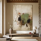 Whisper of Nature Modern Abstract Canvas Wall Decor – Elegant Texture – Clue Art #311